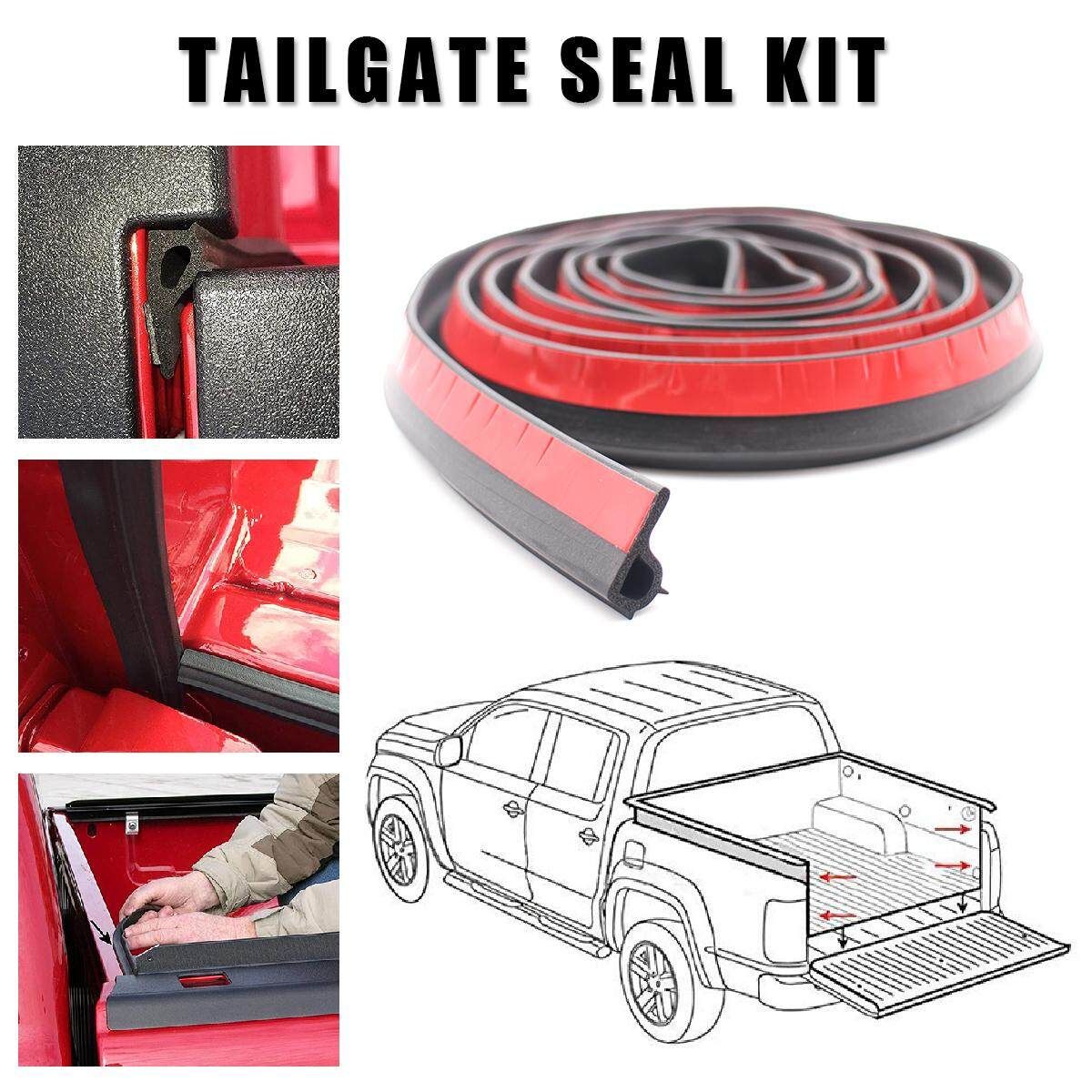 TAILGATE SEAL KIT FOR HOLDEN COLORADO RUBBER UTE DUST TAIL GATE MADE IN USA