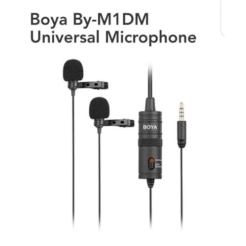 By-m1 Clip-on Microphone - Black