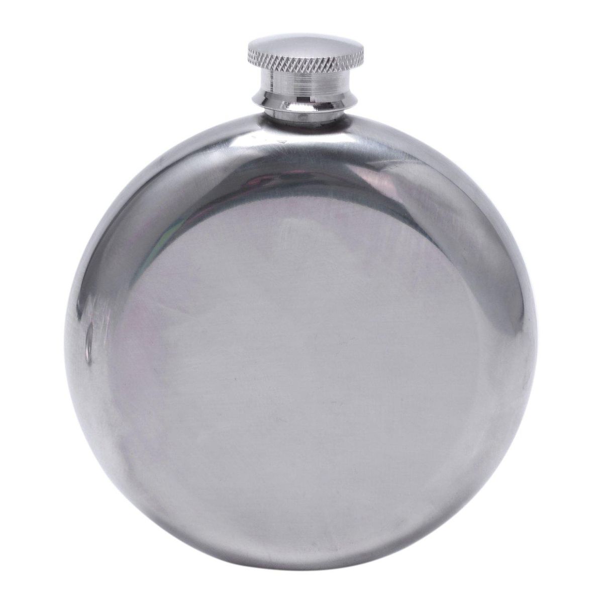 Mini Portable Round Stainless Steel Flask & Funnel Set, 5