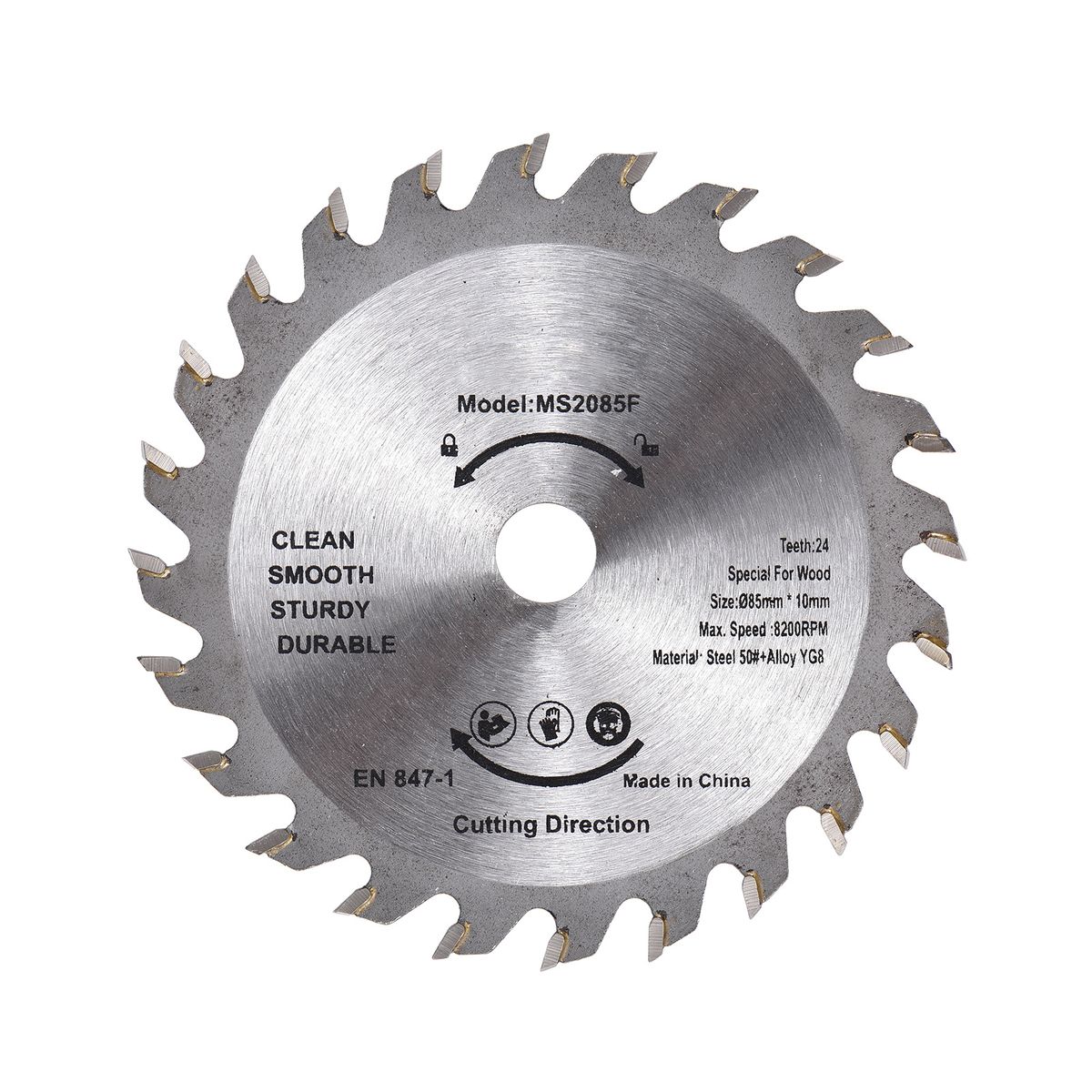 Wood   TCT Wood Cutter 3-3/8inch (85mm) 24-Teeth Carbide