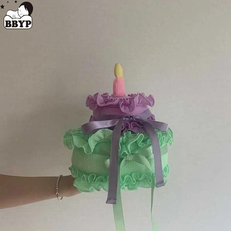 1pc Children Birthday Party Cap Birthday Cake Hat Creative Cap Party Supplies For Kids Children Boys Girls