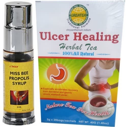 Miss Bee Propolis Syrup + Ulcer Healing Herbal Tea