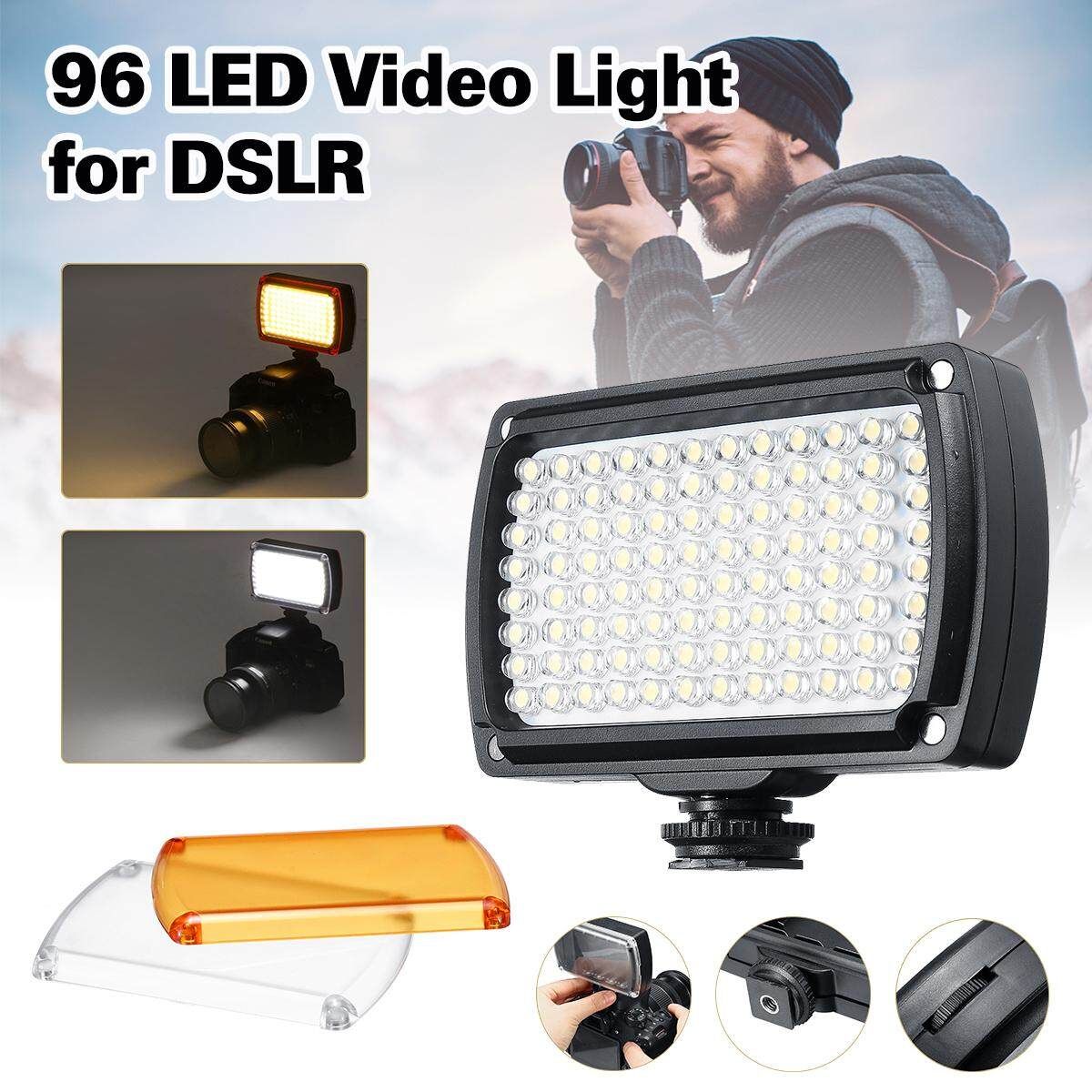 96 Pcs Lamp LED Photo Lighting For Camcorder DSLR Camera Photography Video -- Pattern 2[ Without Lithium Battery And Data Cable