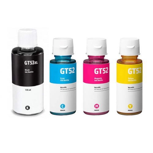 Gt52/ Gt53xl Compatible With Hp Color Refill Ink - 1 Set