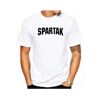 Spartak Print T-Shirts -White