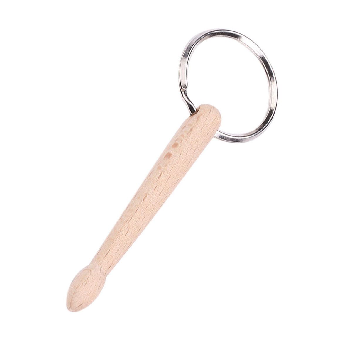 Drumstick Percussion Keyring Musical Instrument Toys Wood 1 Drum Rod