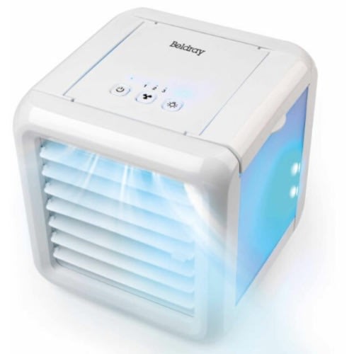Ice Cube Plus+ Personal Space Air Cooler With 7 Changing Led Mood Lights -5w