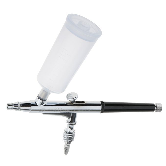 Dual Action Airbrush Kit 0.3mm Tip Air Brush   20/40cc Cup