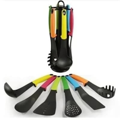 Non-stick Cooking Spoon Set - 6 Pcs