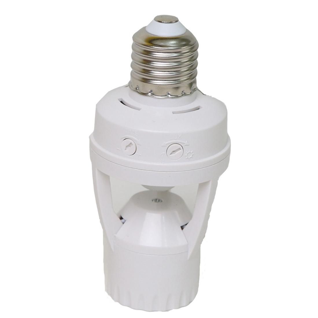 E27 LED 220V Screw Light Bulb Holder LED PIR Infrared Motion Sensor