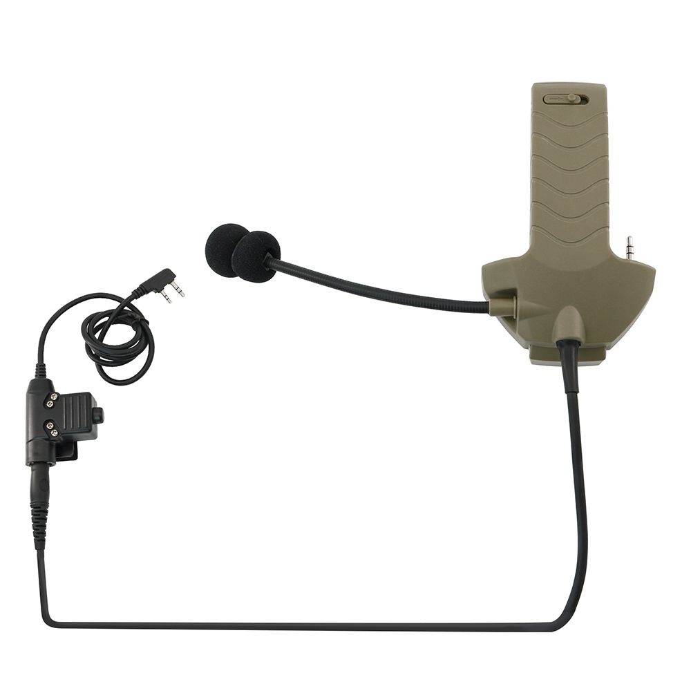 Tactical Headset Microphone Hearing Protection Adapter