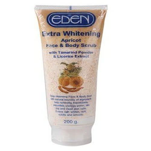 Organic Extra Apricot Face & Body Scrub - Tube - 200g