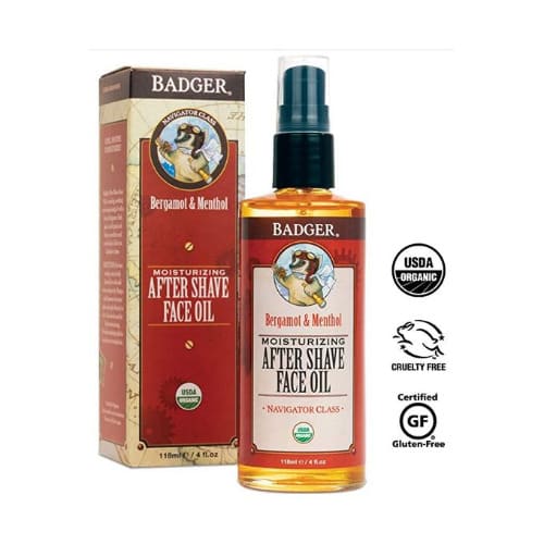 After-shave Face Oil - Bergamot & Menthol - 4oz