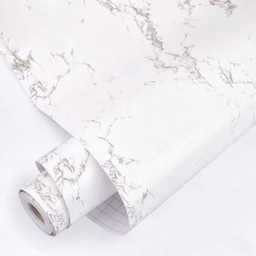 Self Adhesive Wallpaper - White