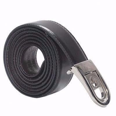 Men's Leather Belt- Black