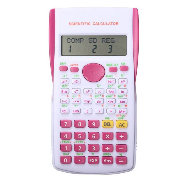 Portable Multifunctional Scientific Electronic Calculator