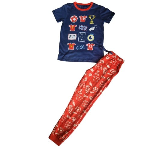 Goal Print Boy 2pc - Top & Trouser