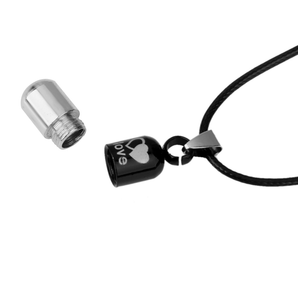 Stainless Steel Cremation Jewellery Urn Pendant Ash