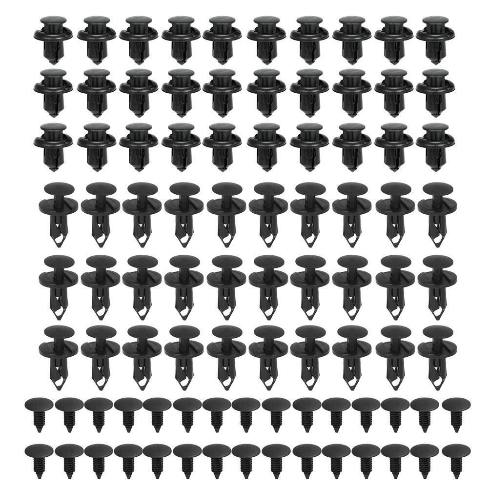 Bumper Fastener Rivet Clips Plastic Fasteners Kit