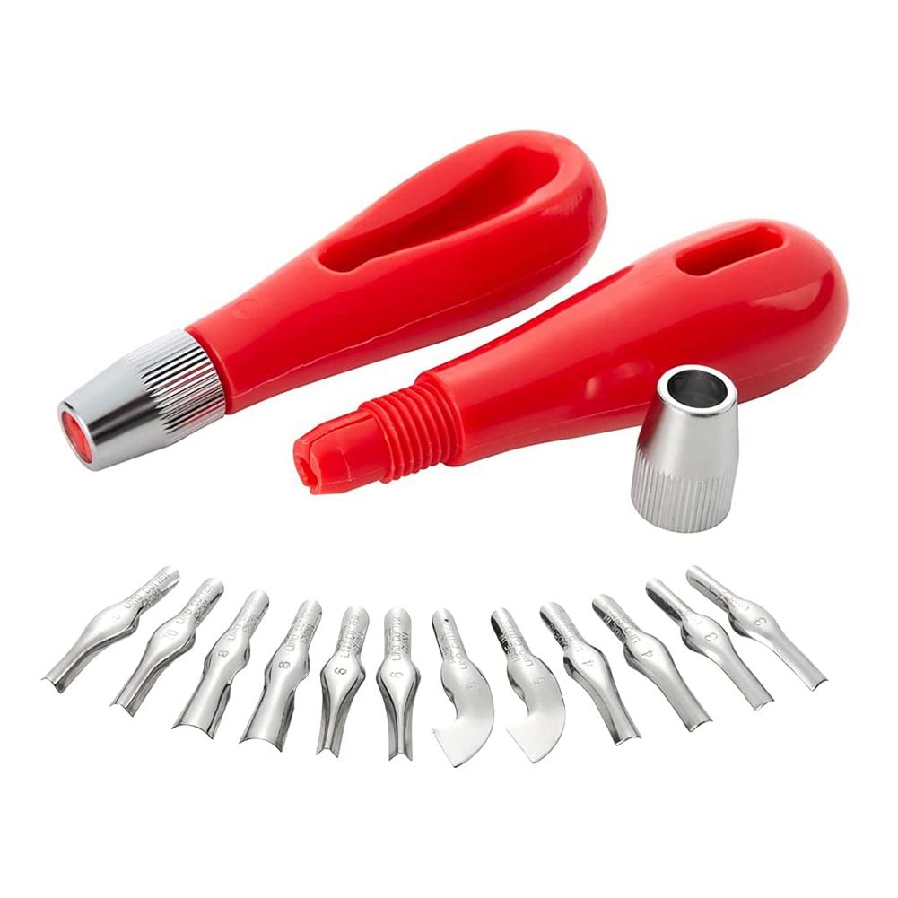 Linoleum Cutter Set, 2 Sets For Lino Cutting And Crafting,