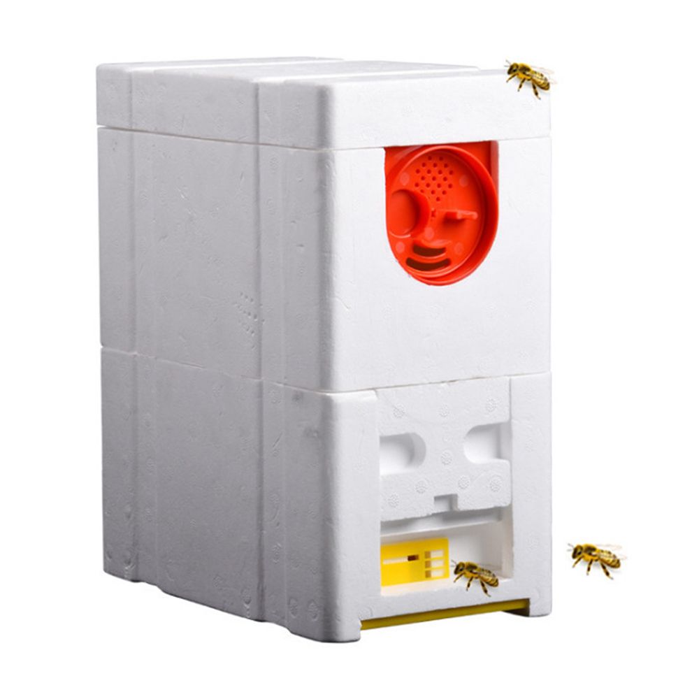 Bee Hives Double-Deck Foam Beekeeping House Beekeeping King