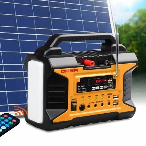 Solar Power Portable Spp-007dc + Free 20w Solar Panel