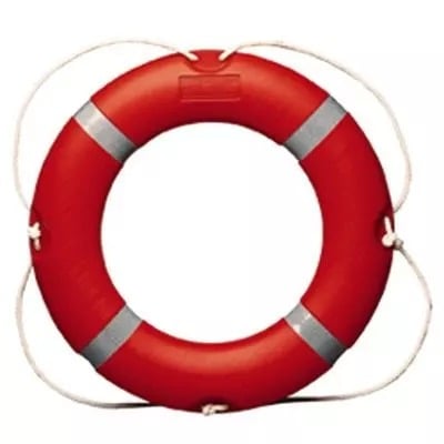 Safety Life Buoy Offshore Ring - Orange