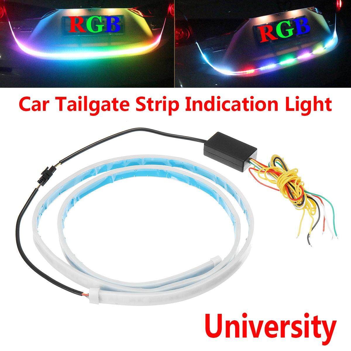 Flow Type LED Car Tail Trunk Tailgate Strip Light Brake Driving Turn Signal