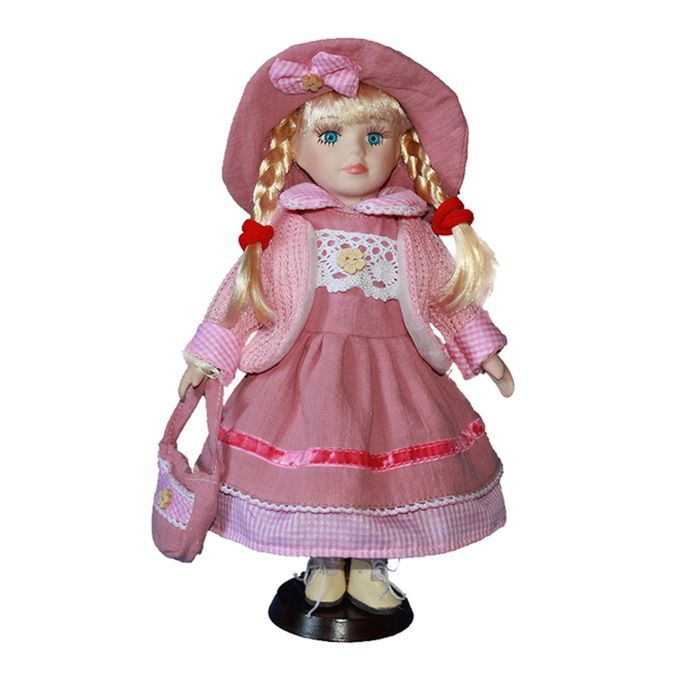 30cm Porcelain Doll   Girl Figures With Stand Kids Adult Collections