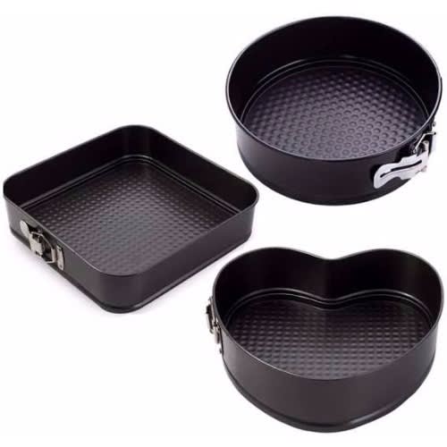 Love, Round And Square Set Of Baking Pans