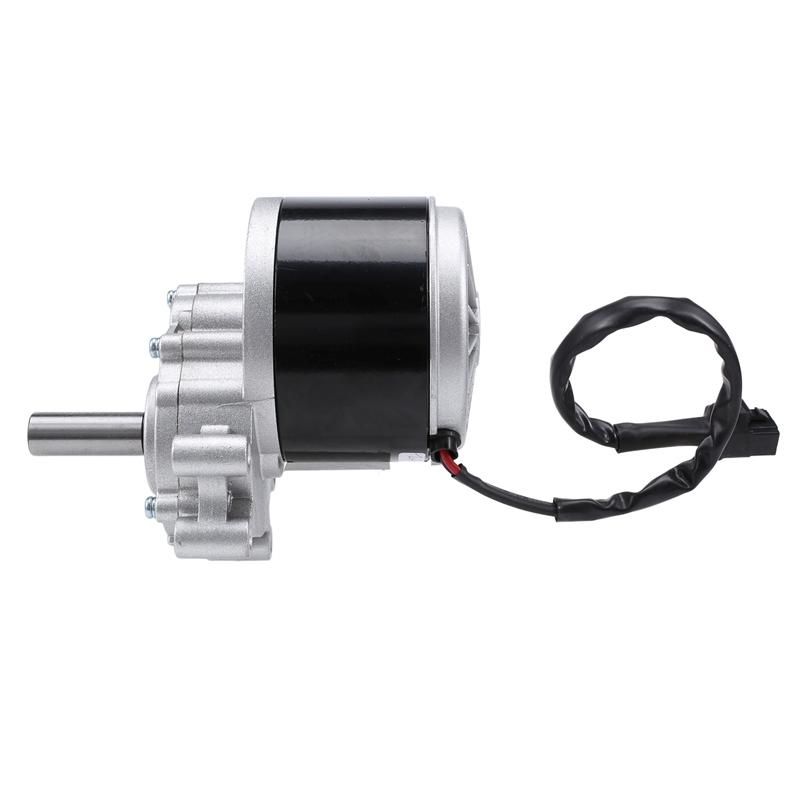 250W 24V 75Rpm Low Speed Brush Motor, 44mm Longer Shaft, Sha