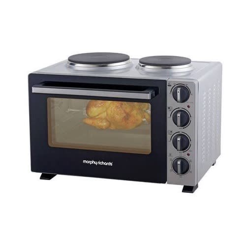 Oven & Double Burner - 2850W - 28L