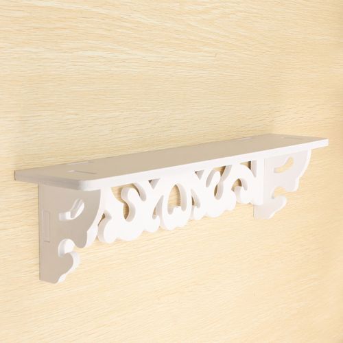 Shabby Chic Filigree Style Shelves Cut Out Design Wall Shelf Home