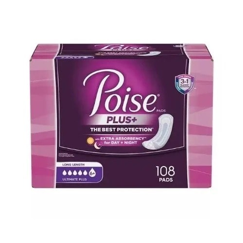 Plus Extra Absorbency For Day - Night Size 6+ - 108 Pads