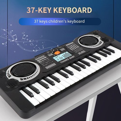 Electric Piano Portable 37 Keys For Kids Digital Music Electronic Keyboard