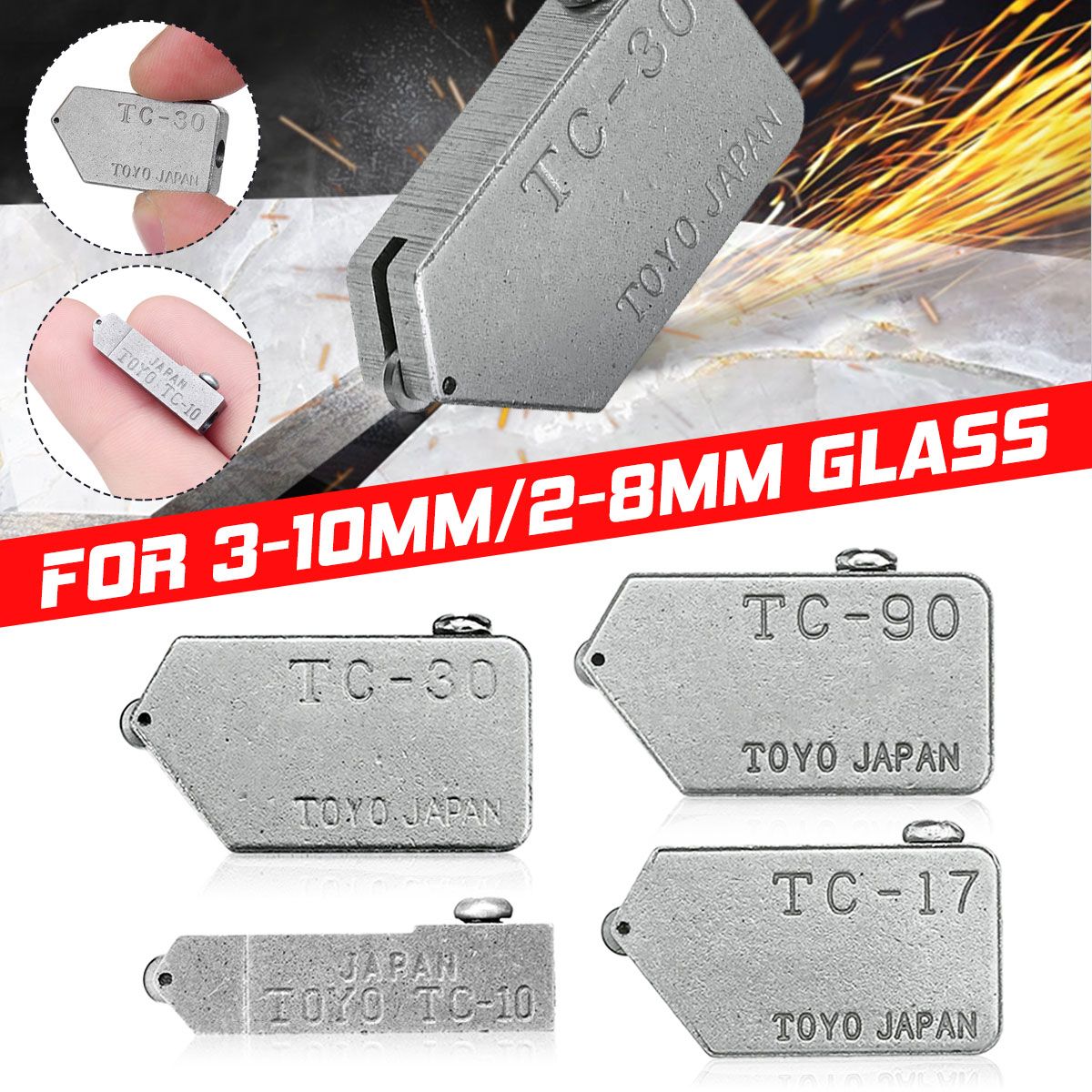 Replacement Toyo Glass Tile Cutter Head TC-17 TC-30 TC-10 TC-90