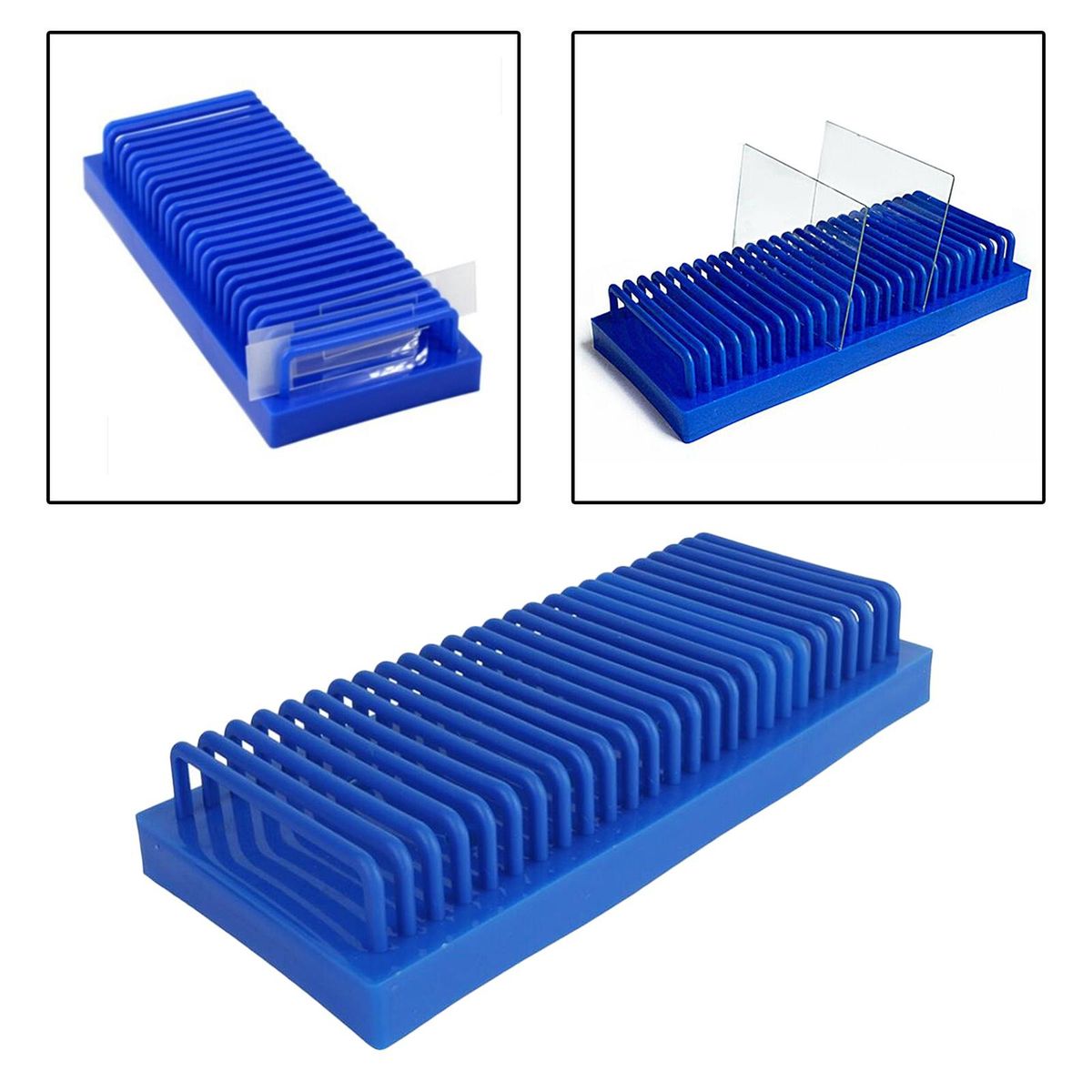 Rectangle Type   Glass Drain Rack Freestanding School
