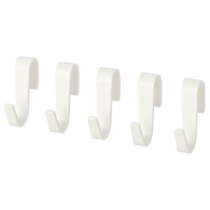 Sunnersta 5pcs Hooks - White
