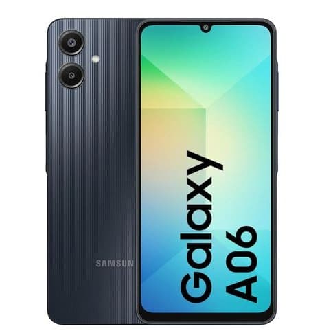 Samsung Galaxy A06 - 6.7" - 128GB ROM - 4GB RAM - 4G Lte - Dual Sim - 5000mAh - Black