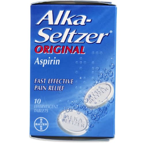 Alka-seltzer Original By 10 Efferverscent Tablets