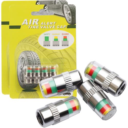 Air Alert Tire Valve Cap - 4pcs