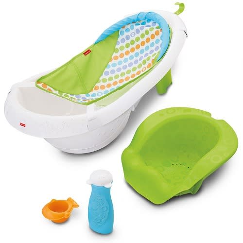4-in-1 Sling Seat Convertible Baby Bath Tub,