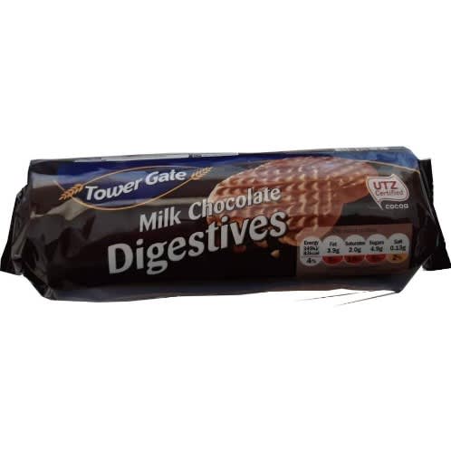 Tower Gate Chocolate Digestive Biscuit - 300g X 20
