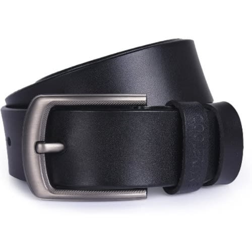 Pure 100% Italian Belt - Leather - Black