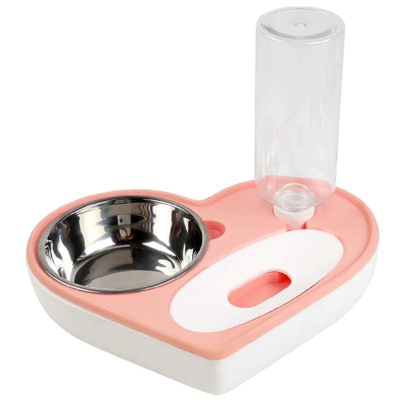 Dog Cat Water and Food Bowl Set,Water Dispenser with