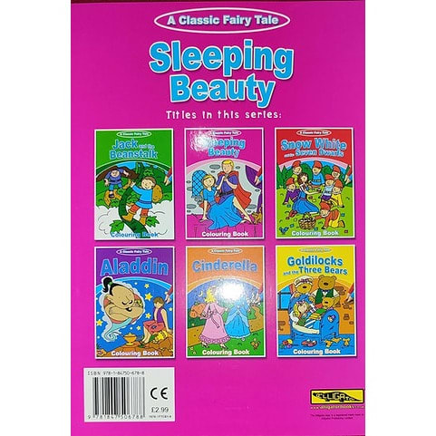 A Classic Fairy Tale Colouring Book, Sleeping Beauty