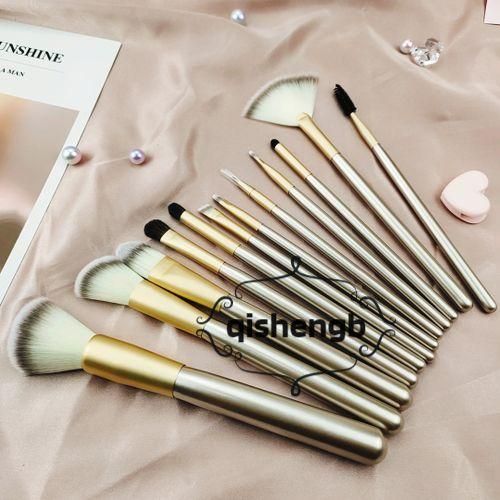12Pcs Set Makeup Brushes Cosmetics Tools