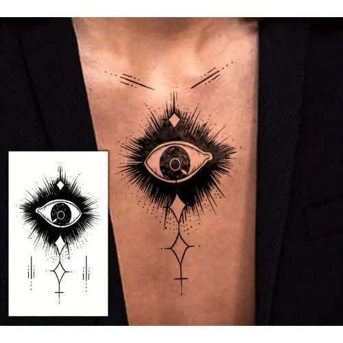 Eye Stars Temporary Waterproof Tattoo Sticker
