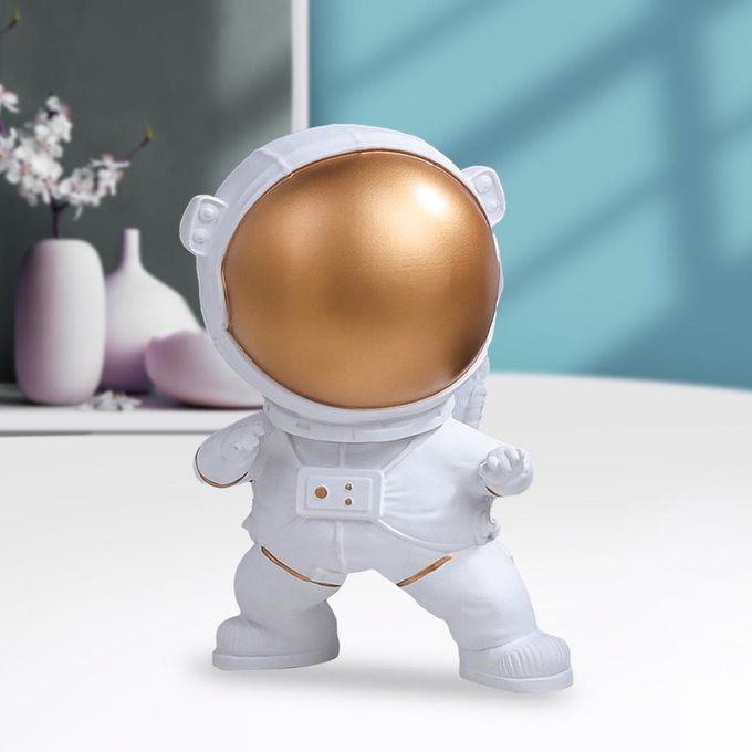 1pc Astronaut Figurines Handmade Hotel Bedroom TV Shelf Stand Kongfu