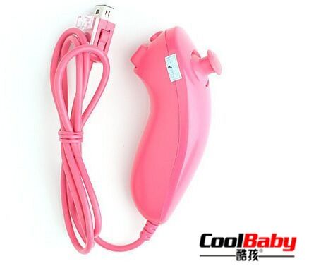 5colors Color NUNCHUCK NUNCHUK CONTROLLER REMOTE FOR NINTENDO Wii Black Nunchunk Remote Controller Usb Port